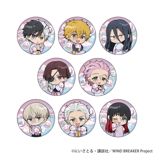『WIND BREAKER』トレーディング缶バッジ ゆめいろチャイナ/ミニキャラ【BOX】