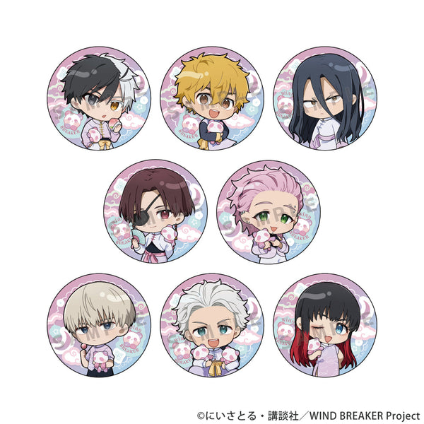 『WIND BREAKER』トレーディング缶バッジ ゆめいろチャイナ/ミニキャラ【BOX】