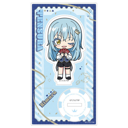 『転生したらスライムだった件』ミニキャラアクリルスタンド(リムル/カジノ)