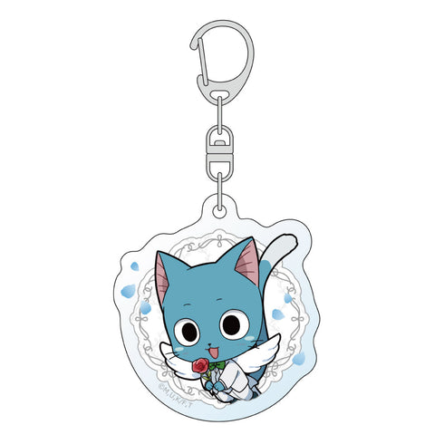 『FAIRY TAIL 100年クエスト』アクリルキーホルダー(ハッピー/ドレスアップ)