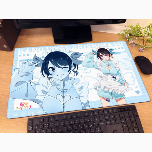 『彼女、お借りします』描き下ろしラバーマット (更科瑠夏/ジャージメイド)