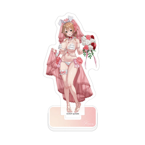 『バニーガーデン』描き下ろしアクリルスタンド (花奈/バニーウエディング水着)