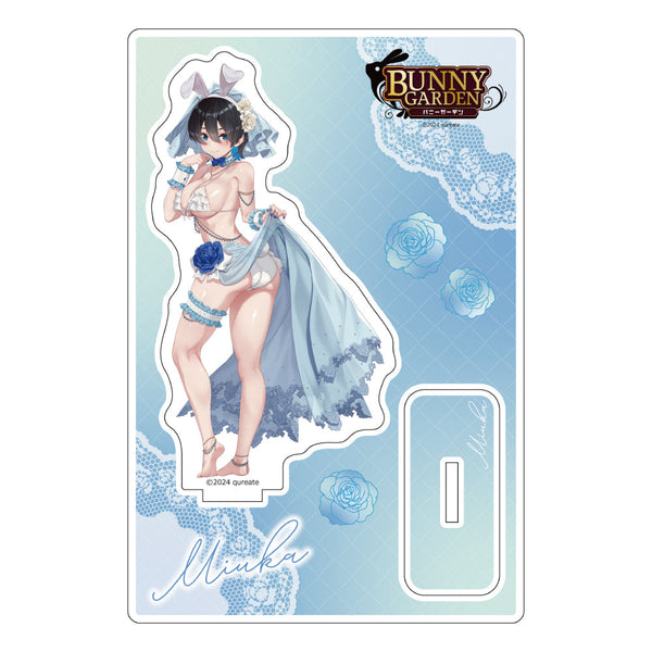 『バニーガーデン』描き下ろしアクリルスタンド (美羽香/バニーウエディング水着)