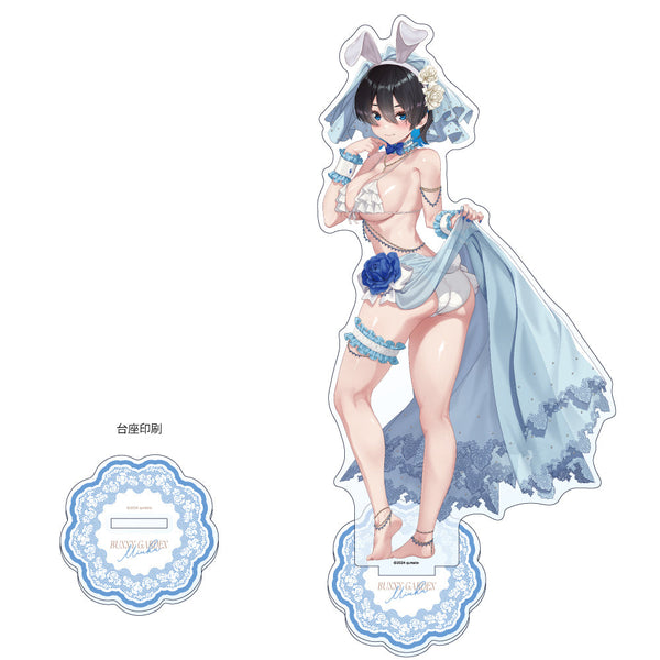 『バニーガーデン』描き下ろし特大アクリルスタンド (美羽香/バニーウエディング水着)