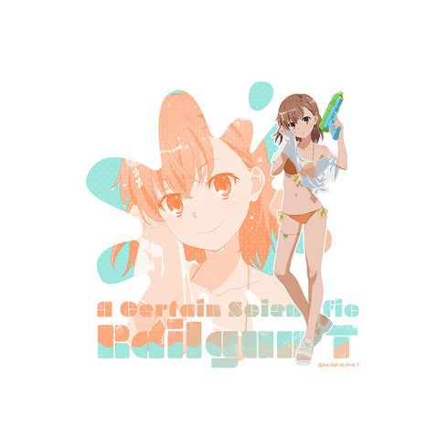 『とある科学の超電磁砲T』描き下ろしTシャツ(御坂美琴/水遊び)