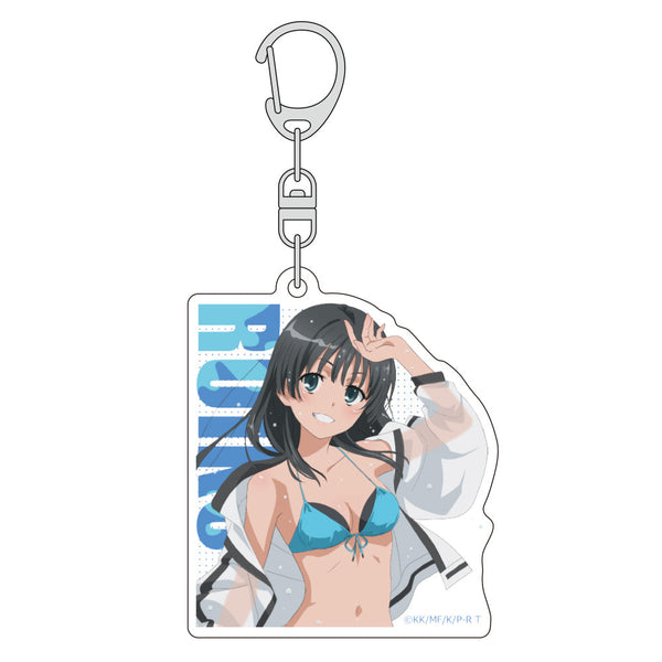 『とある科学の超電磁砲T』描き下ろしアクリルキーホルダー(佐天涙子/水遊び)