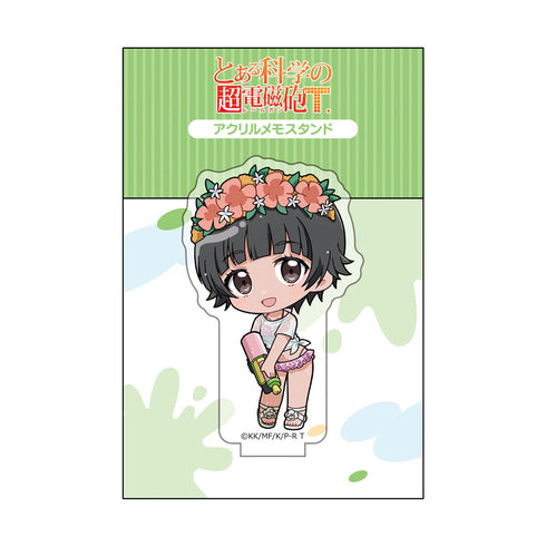 『とある科学の超電磁砲T』アクリルメモスタンド(初春飾利/水遊び)