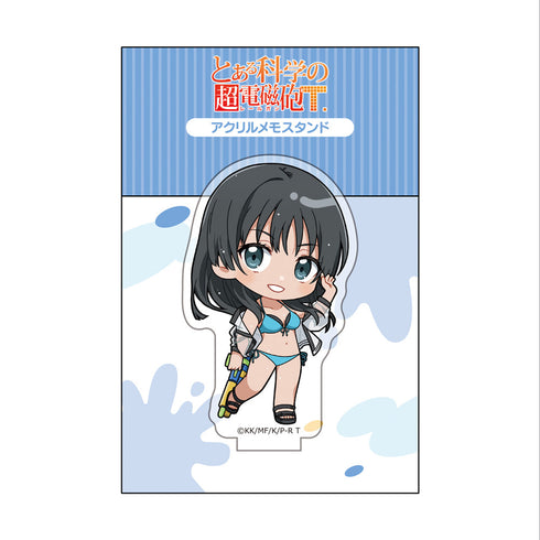『とある科学の超電磁砲T』アクリルメモスタンド(佐天涙子/水遊び)