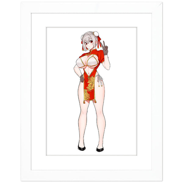 『王子様の友達』描き下ろしキャラファイングラフ (藍田美明/チャイナ) A4