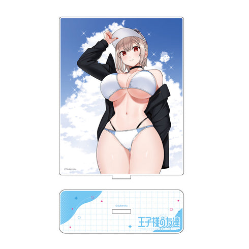 『王子様の友達』アクリルパネルスタンド (藍田美明/水着)