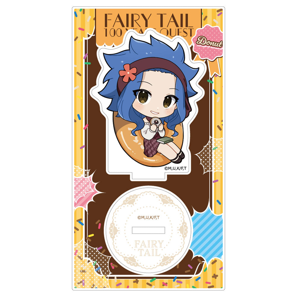 FAIRY TAIL 100年クエスト』アクリルスタンド (レビィ/ドーナツ