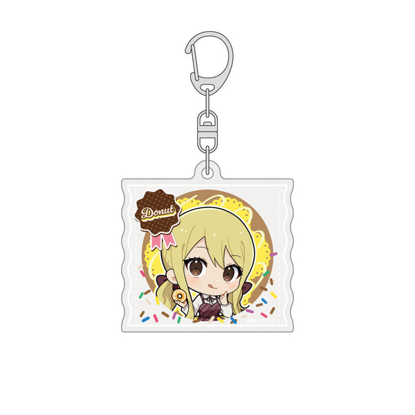『FAIRY TAIL 100年クエスト』アクリルキーホルダー (ルーシィ/ドーナツ)