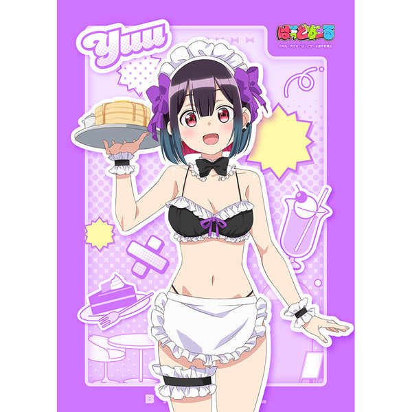 『ばっどがーる』描き下ろしB2タペストリー (優谷優/メイド水着)Wスエード
