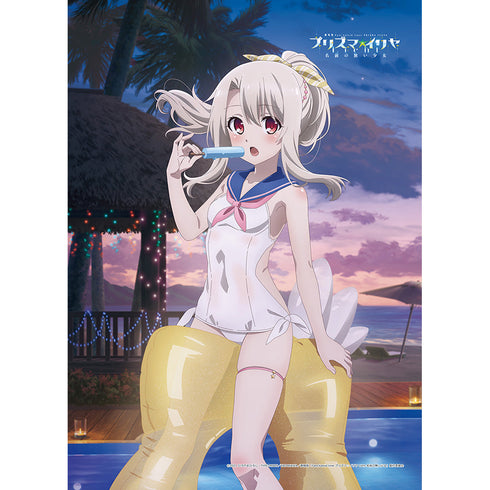 『Fate/kaleid liner プリズマ☆イリヤ Licht 名前の無い少女』描き下ろしB2タペストリー (イリヤ/セーラー水着)Wスエード