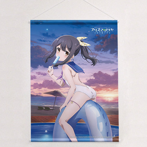 『Fate/kaleid liner プリズマ☆イリヤ Licht 名前の無い少女』描き下ろしB2タペストリー (美遊/セーラー水着)Wスエード