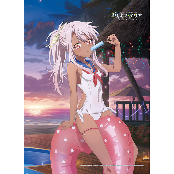 『Fate/kaleid liner プリズマ☆イリヤ Licht 名前の無い少女』描き下ろしB2タペストリー (クロエ/セーラー水着)Wスエード