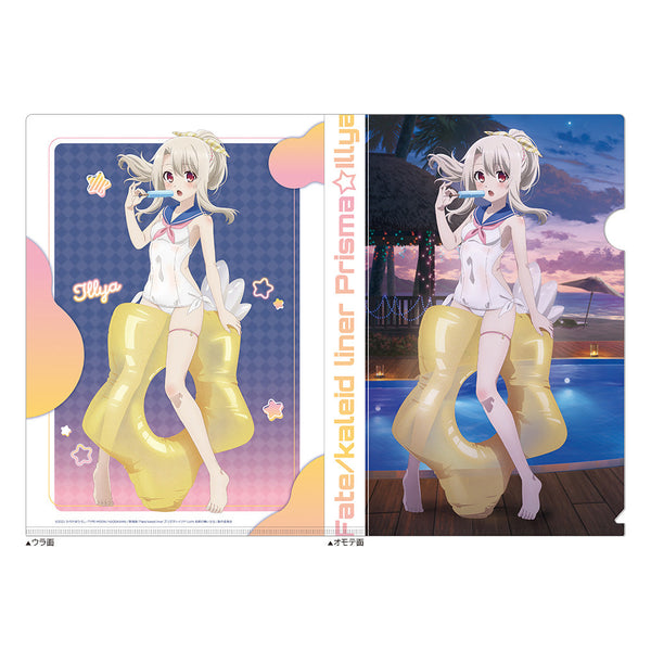 『Fate/kaleid liner プリズマ☆イリヤ Licht 名前の無い少女』描き下ろしクリアファイル (イリヤ/セーラー水着)