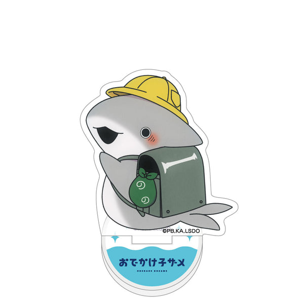 『おでかけ子ザメ』ミニアクリルスタンド (ランドセル)