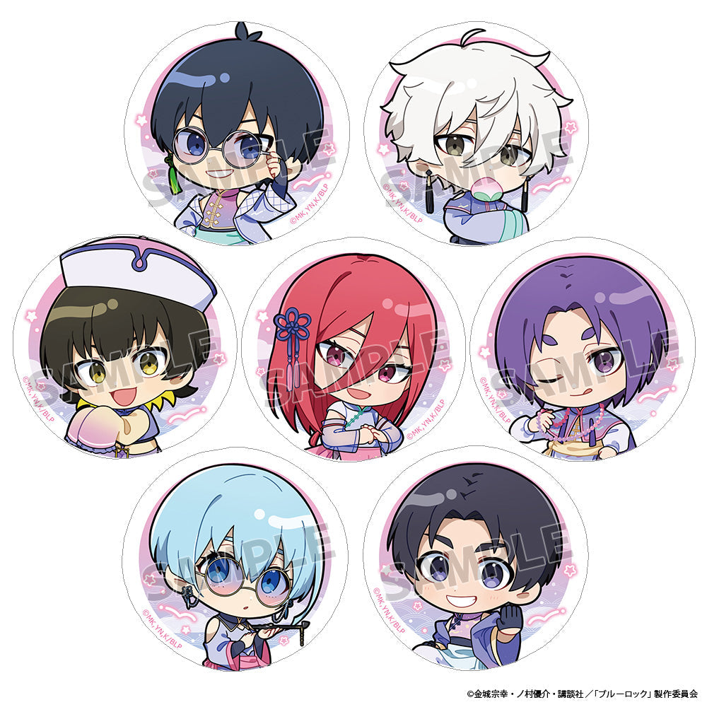 ブルーロック ジュエリー缶バッジ B ver. 5box ブルーロック トレーディングジュエリー缶バッジ Aver. (10個セット