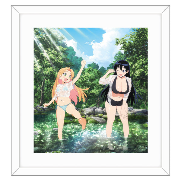 『瑠璃の宝石』描き下ろし複製原画 (水遊び)