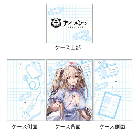 『アズールレーン』描き下ろしデッキケース (アンカレッジ/ナース)