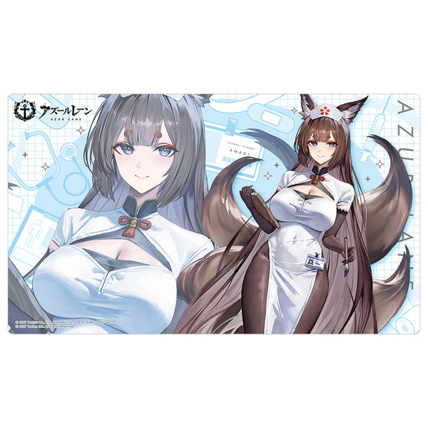 『アズールレーン』描き下ろしラバーマット (天城 (空母)/ナース)