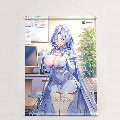 『アズールレーン』描き下ろしB2タペストリー (アルザス/ナース)Wスエード
