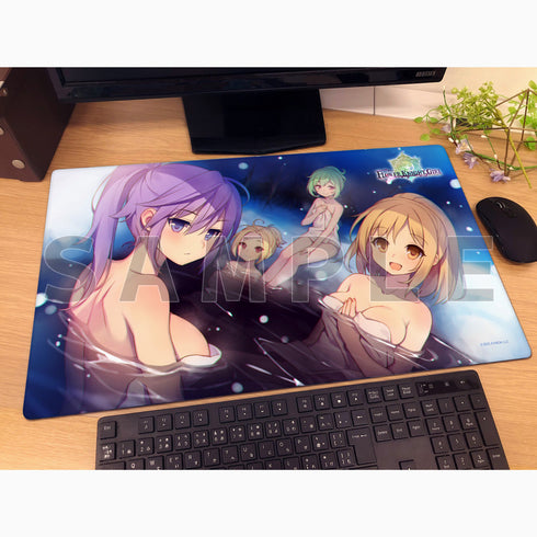 『FLOWER KNIGHT GIRL』ラバーマット 雪降る湯けむり