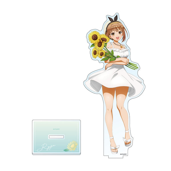 『ライザのアトリエ』描き下ろし特大アクリルスタンド (ライザ/白ワンピース)