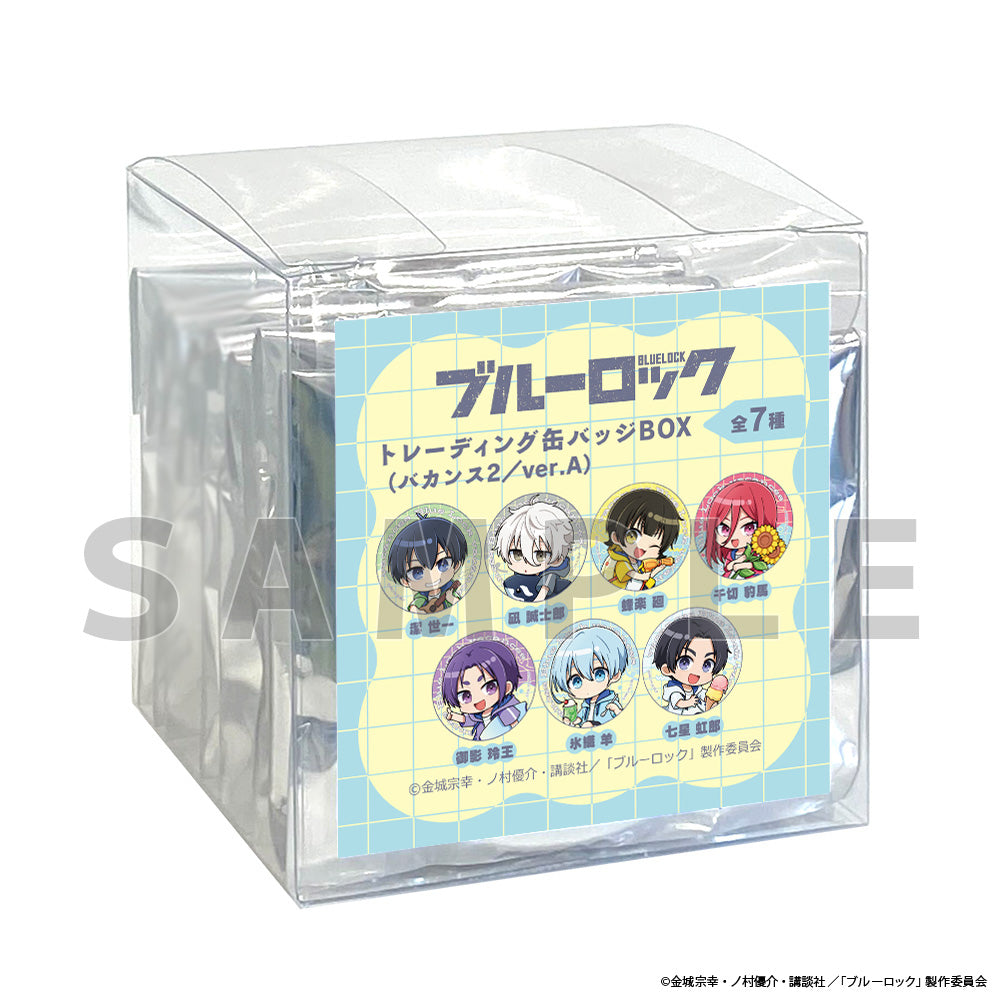 ブルーロック　トレーディング缶バッジ　原作缶バッジ　BOX 5箱　未開封 BOX販売]ブルーロック トレーディング缶バッジ 凪＆玲王が