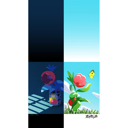 『ホウセンカ』のれん(ティザービジュアル)