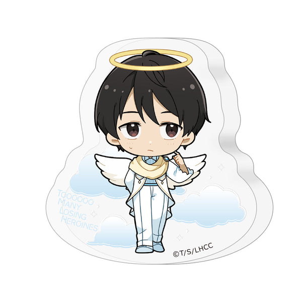 『負けヒロインが多すぎる!』ダイカットアクリルブロック (温水和彦/天使)