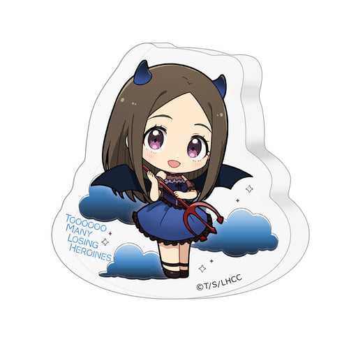 『負けヒロインが多すぎる!』ダイカットアクリルブロック (朝雲千早/悪魔)