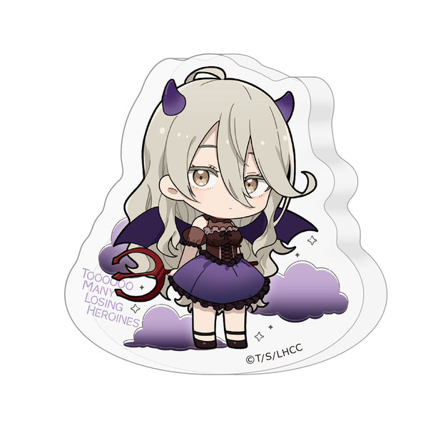 『負けヒロインが多すぎる!』ダイカットアクリルブロック (志喜屋夢子/悪魔)