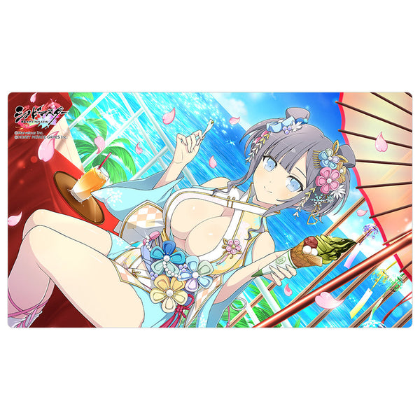 『シノビマスター 閃乱カグラ NEW LINK』ラバーマット (雪泉/81の日盛・伝説双乳祭)
