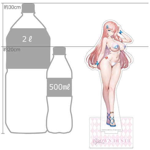 『ブラウンダスト2』特大アクリルスタンド (シルヴィア/ビキニエージェント)