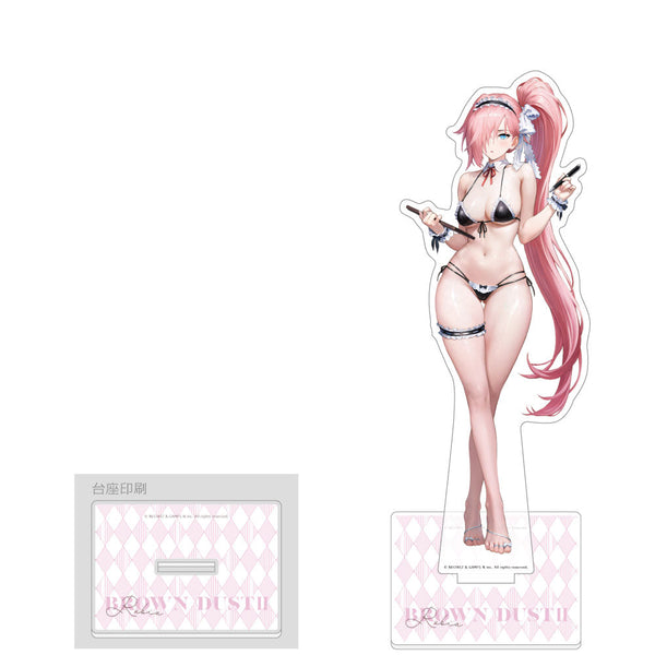 『ブラウンダスト2』特大アクリルスタンド (ルヴィア/メイドビキニ)