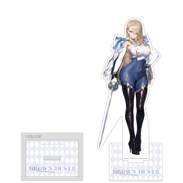 『ブラウンダスト2』特大アクリルスタンド (ウィルヘルミナ/鋼の君主)