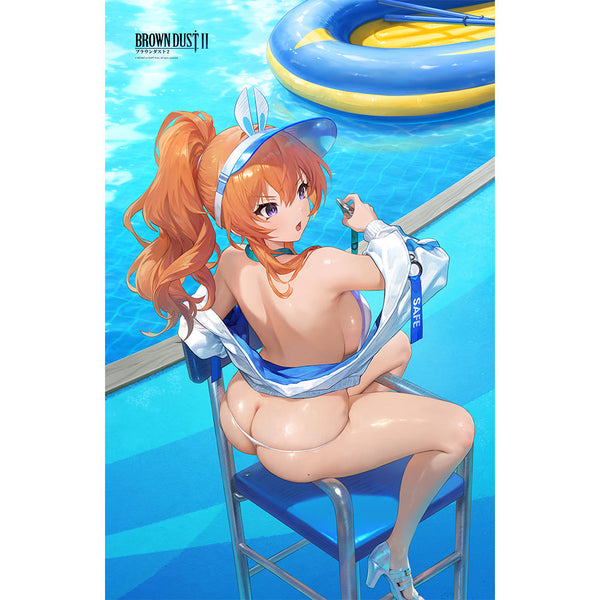 『ブラウンダスト2』タオルケット (ジェニス/水遊びの守護者)