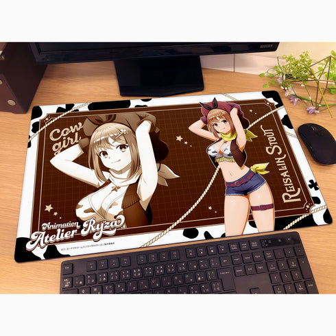 『ライザのアトリエ』描き下ろしラバーマット(ライザ/カウガール)
