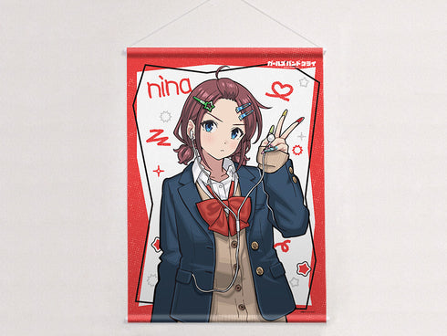 《Girls Band Cry》全新绘制B2挂毯(井芹仁菜/平成辣妹)双面麂皮