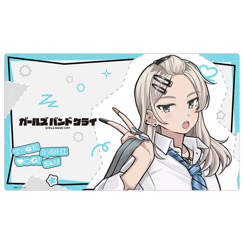 『ガールズバンドクライ』描き下ろしラバーマット(河原木桃香/平成ギャル)