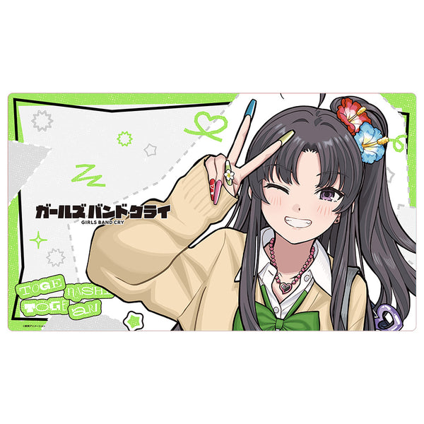 『ガールズバンドクライ』描き下ろしラバーマット(安和すばる/平成ギャル)