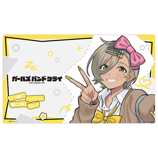 『ガールズバンドクライ』描き下ろしラバーマット(ルパ/平成ギャル)