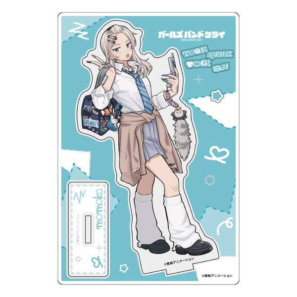 『ガールズバンドクライ』描き下ろしアクリルスタンド(河原木桃香/平成ギャル)