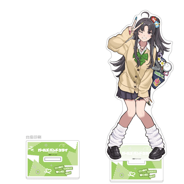 "Girls Band Cry" Exclusive Oversized Acrylic Stand (Subaru Anwa / Heisei Gal)
