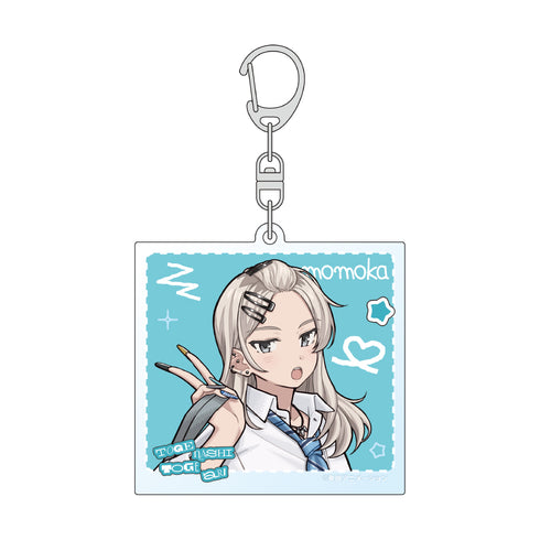 『ガールズバンドクライ』描き下ろしアクリルキーホルダー(河原木桃香/平成ギャル)
