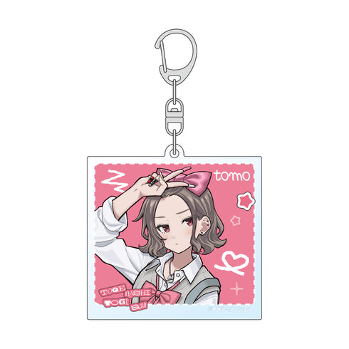 "Girls Band Cry" Original Acrylic Keychain (Satoshi Ebizuka / Heisei Gal)