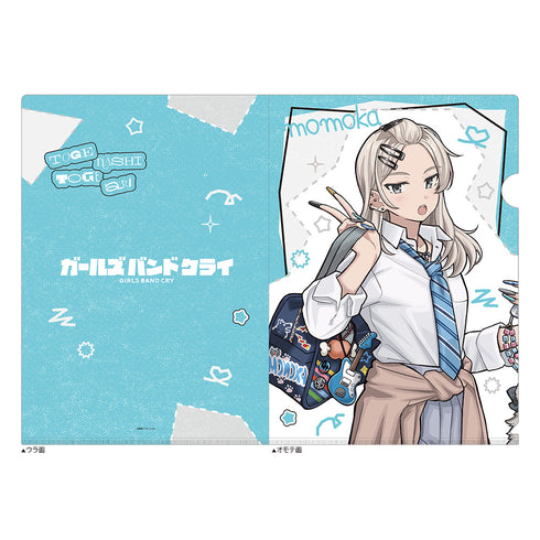 『ガールズバンドクライ』描き下ろしクリアファイル(河原木桃香/平成ギャル)