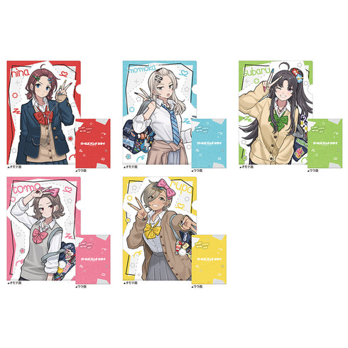 "Girls Band Cry" Original Clear File (Satoshi Ebizuka / Heisei Gal)